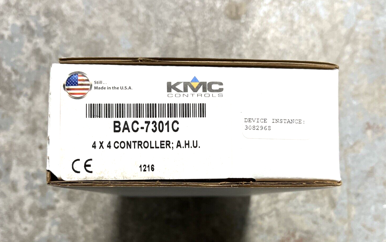 1x KMCコントロールBAC-7301C BACNET Advanced Application Controller KMC BAC-7301C CONTROLLER: AHU, BACNET AAC, CLOCK